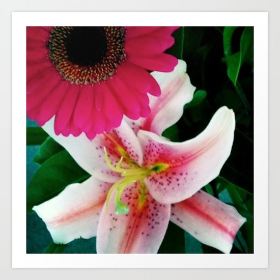 Flowers 1 Art Print