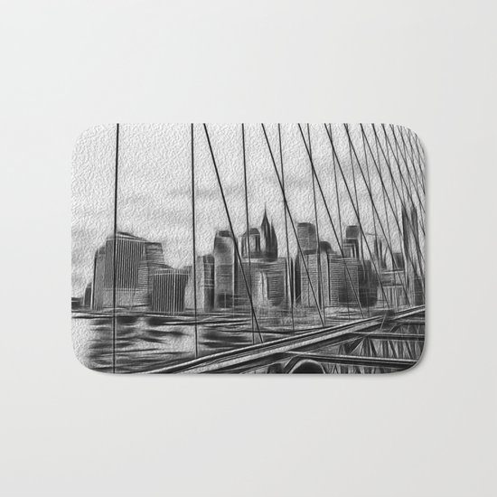 Manhattan NY Bath Mat