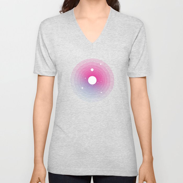You are here V Neck T Shirt