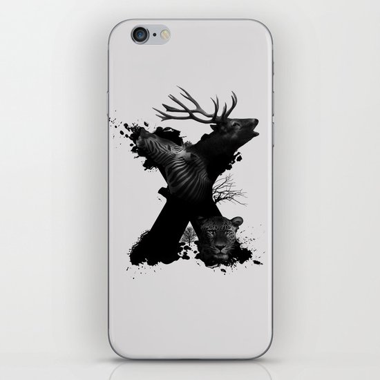 X ANIMALS iPhone & iPod Skin