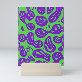 Nuclear Zombie Melted Happiness Mini Art Print