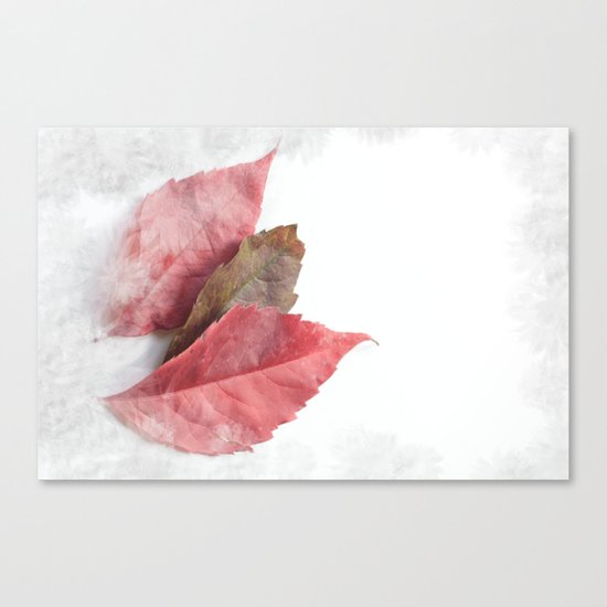 AUTUMN LEAVES #1 #decor #art #society6 Canvas Print