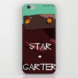 Star and Garter #1 iPhone Skin