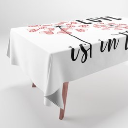Love Is In The Air Tablecloth