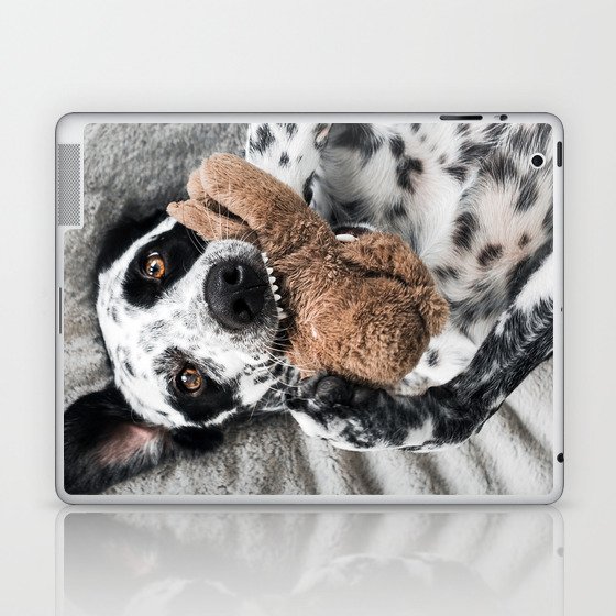 Dog Chewing Toy Laptop & iPad Skin