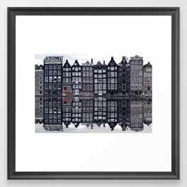 Amsterdam Reflection Framed Art Print
