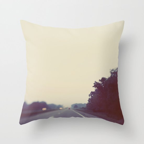 Cross Country Throw Pillow