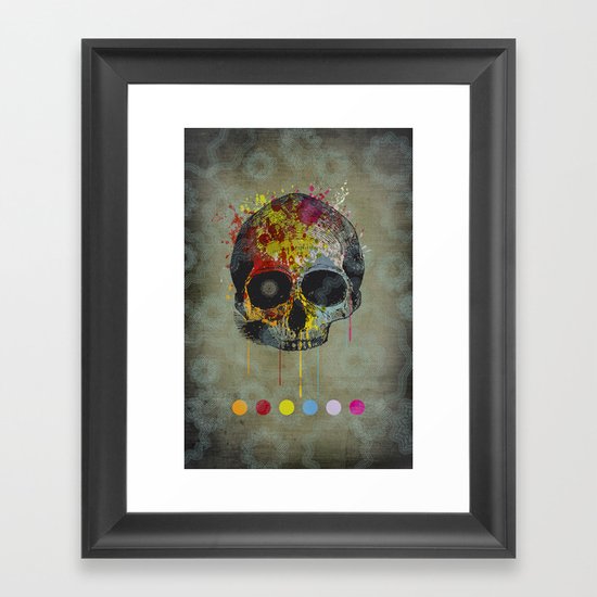 Smile, it's going to happen someday Framed Art Print