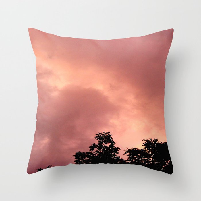 Calm Before the Storm Throw Pillow