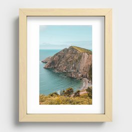 Cape in Asturias, Spain | Playa del Silencio | Beach of silence Recessed Framed Print