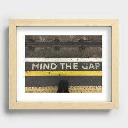 Mind the Gap Recessed Framed Print