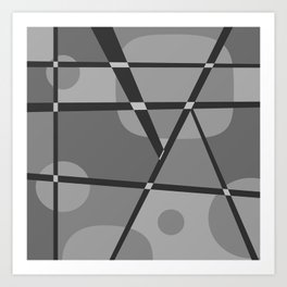 Geometric pattern 3 Art Print