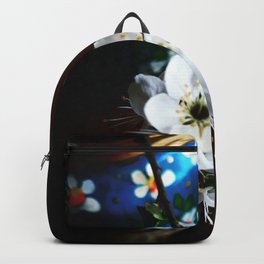 Gentle cherry blossom flower vase Backpack