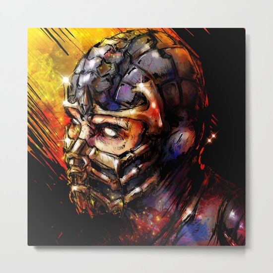Scorpion Metal Print