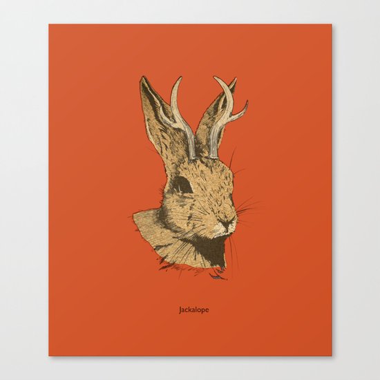 The Jackalope Canvas Print
