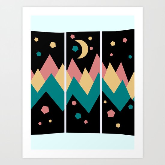 Night Art Print