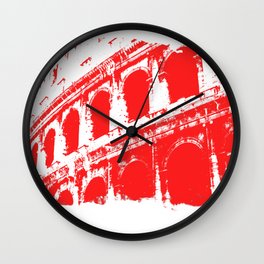Way of the Warrior - Roman Colosseum Wall Clock