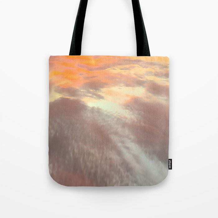 Sunrise Over The Mountain Original Art Collection Tote Bag