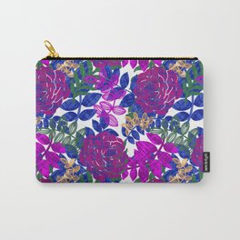 Linen Rose Carry-All Pouch
