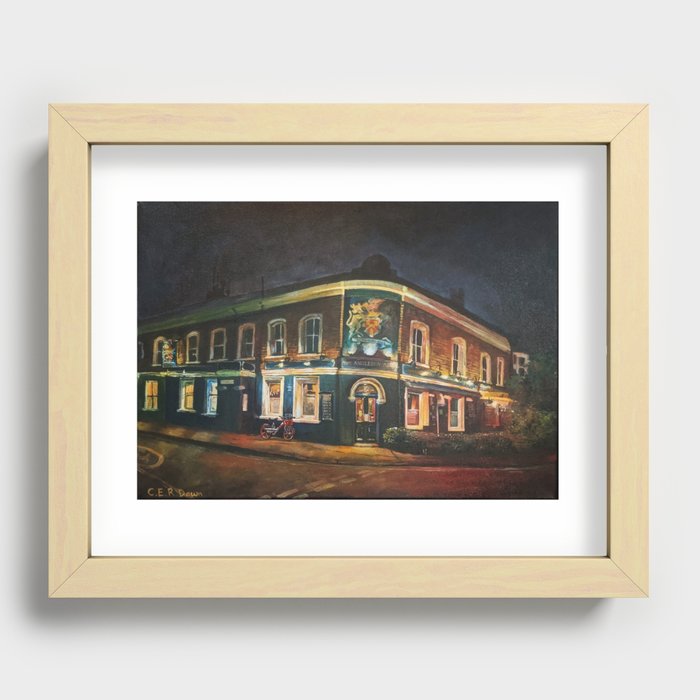 The Anglesea Arms, London Recessed Framed Print