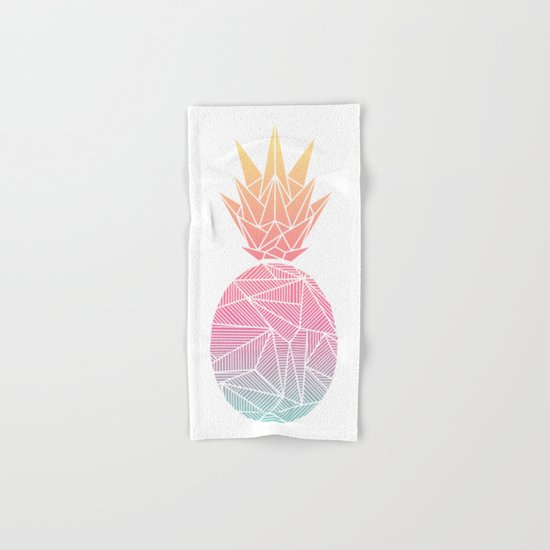 Beeniks Rays Pineapple Hand & Bath Towel
