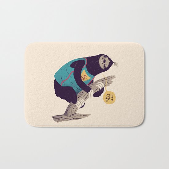 sloth Bath Mat