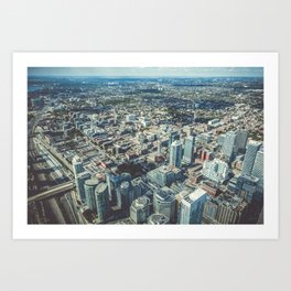 Toronto Buildings City Skyline Photograph Art Print