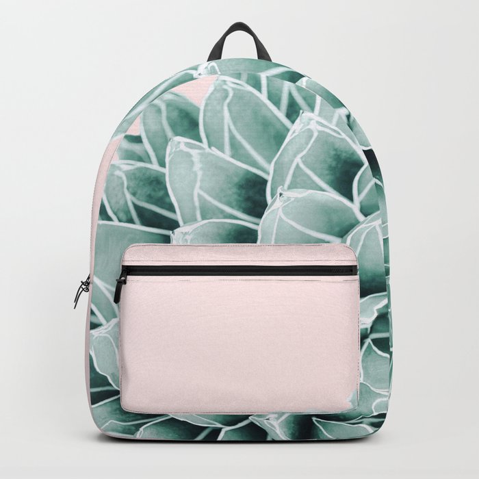 Succulent splendour - blush Backpack