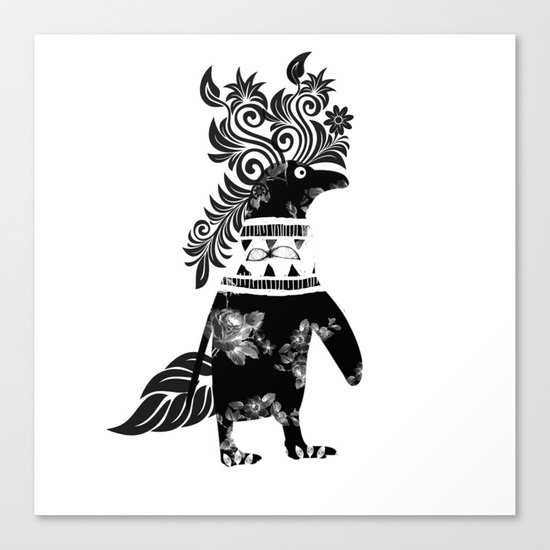Little penguin Canvas Print