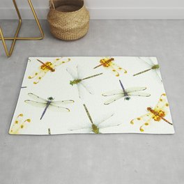 Dragonfly Pattern Area & Throw Rug