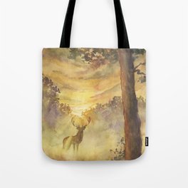 In the sun rays Tote Bag