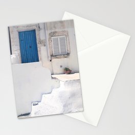 Blue door in Ostuni Stationery Cards