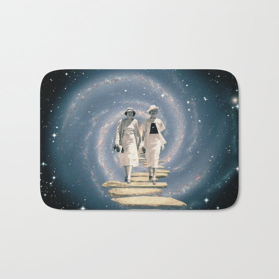 Leaving the Milky Way Bath Mat