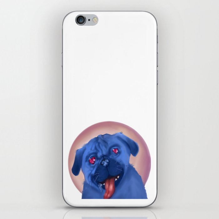 Pug In Love iPhone Skin