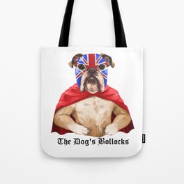luchadog's bollocks Tote Bag