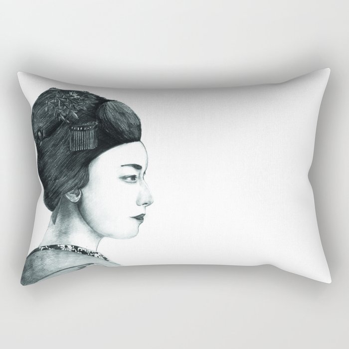 Geisha Rectangular Pillow