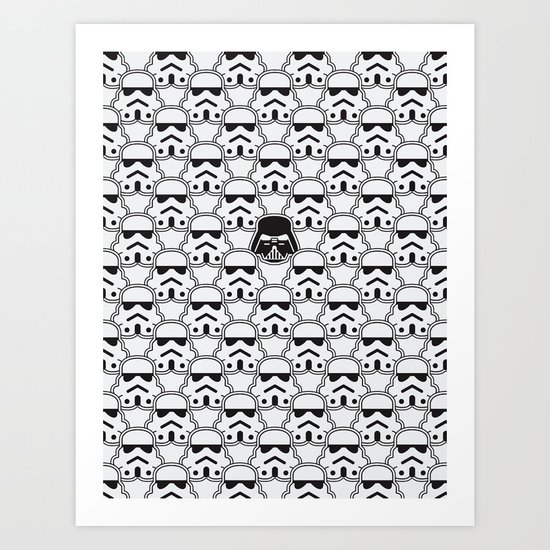 The Dark One Art Print