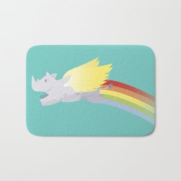 Flying Rhino Bath Mat