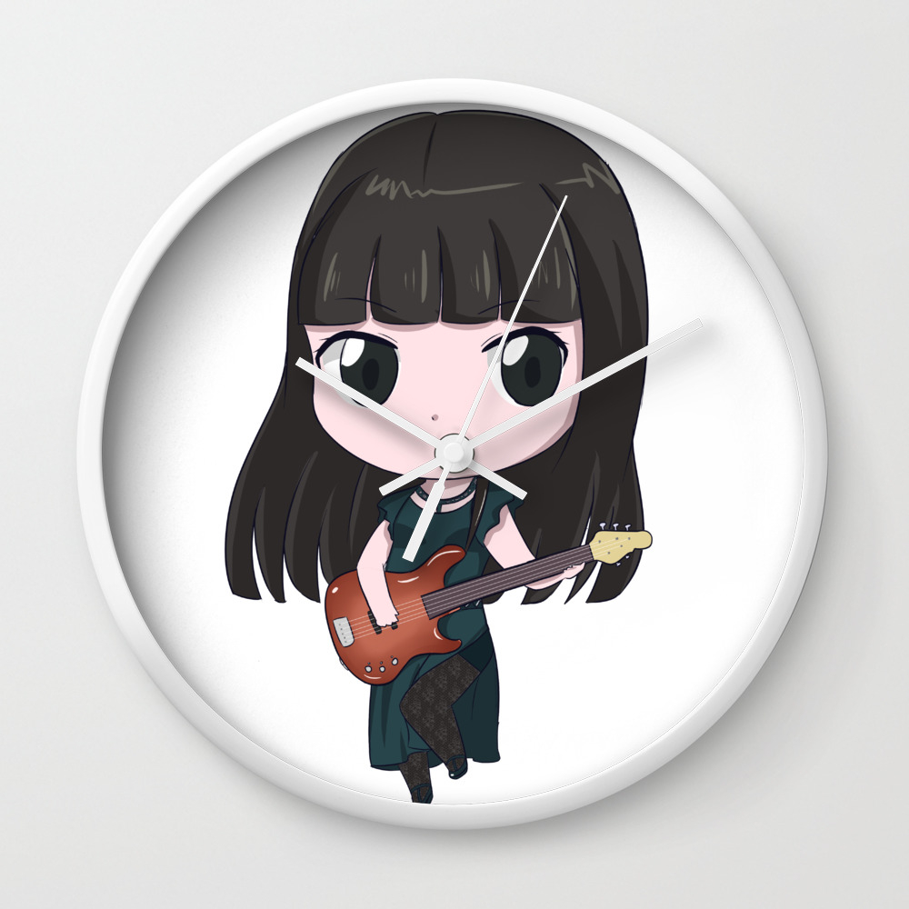Band Maid Misa Wall Clock By Iichikun Society6