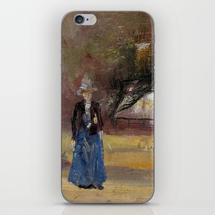 Miss Raynor in the park -  Charles CONDER iPhone Skin