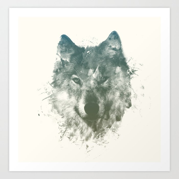 Wolf Like Me Art Print by devoid | Society6