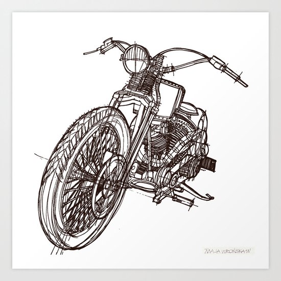 MOTOR Art Print