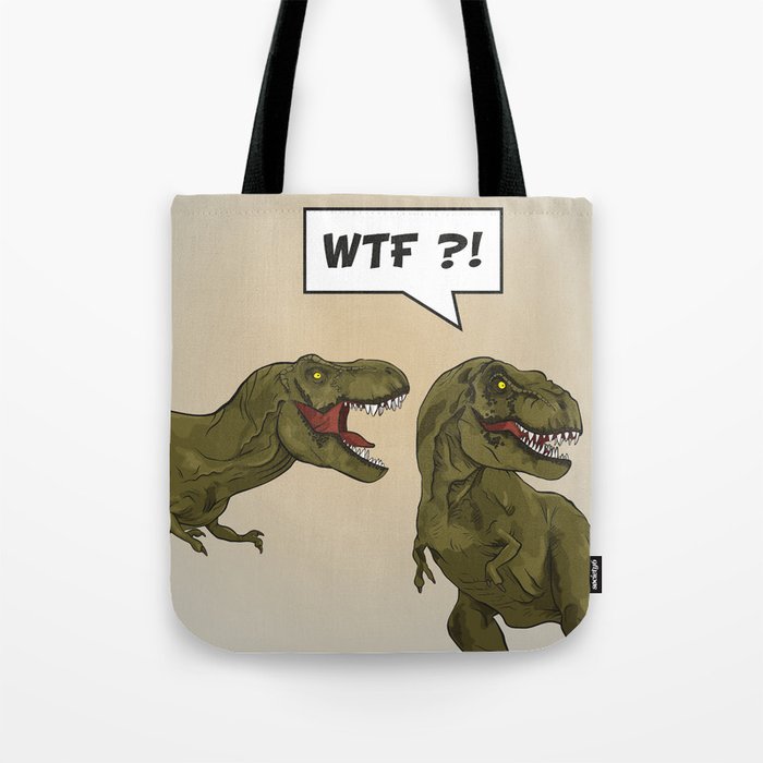 T-Rex - Dinosaur Tote Bag