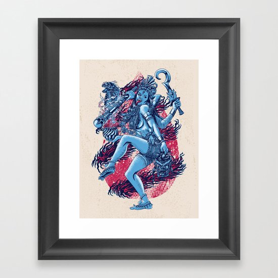 Kali Framed Art Print