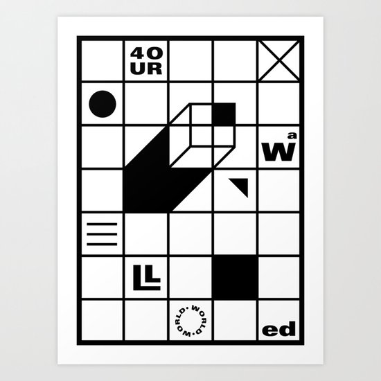 Four Walled World Art Print