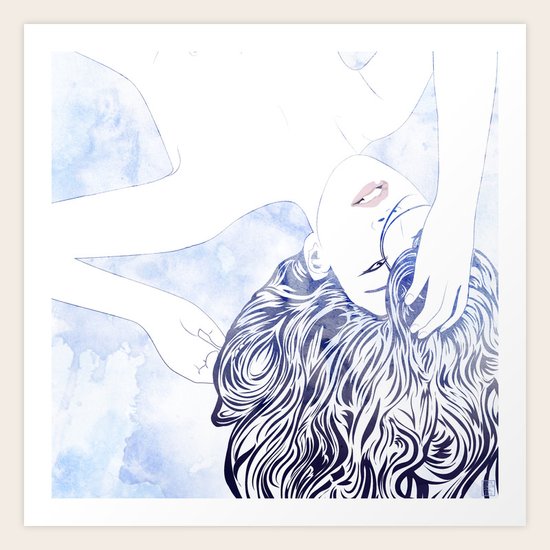 Tresses IV Art Print