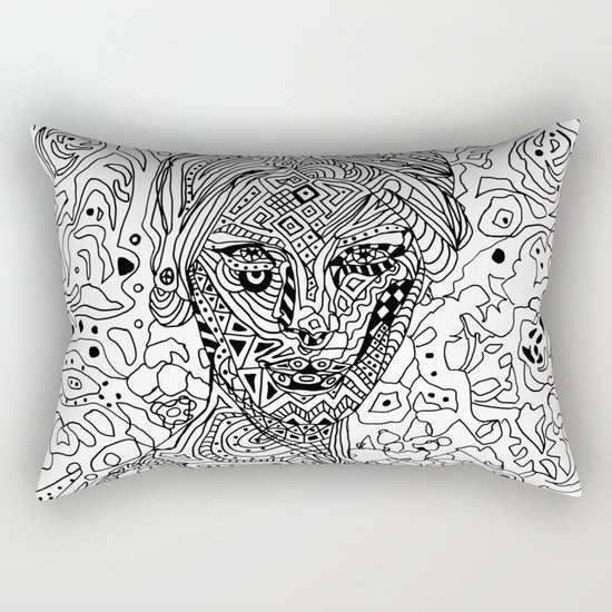 Girl Power Rectangular Pillow