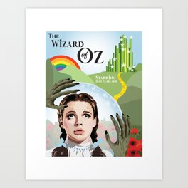 Oz Movie Poster Art Print