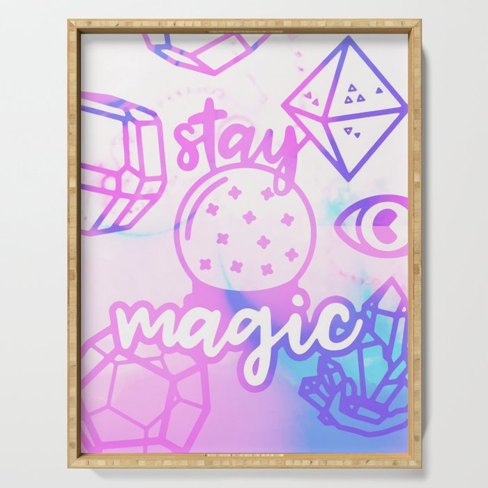 Stay magic cute Serving Tray