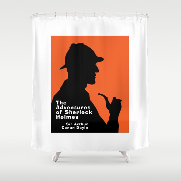 The Adventures of Sherlock Holmes Shower Curtain